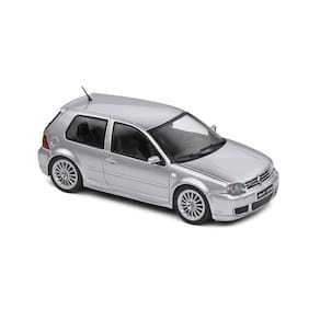 Miniatura Volkswagen Golf IV R32 2003 1:43 Solido Cinza