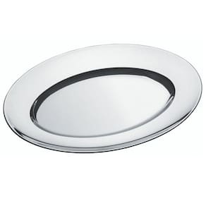 Travessa Rasa Tramontina Buena Em Aço Inox 40x28 Cm