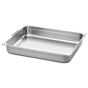 Cuba Tramontina 2-1 Em Aço Inox Com Alças Moveis Profundidade 100 Mm - Aço 304