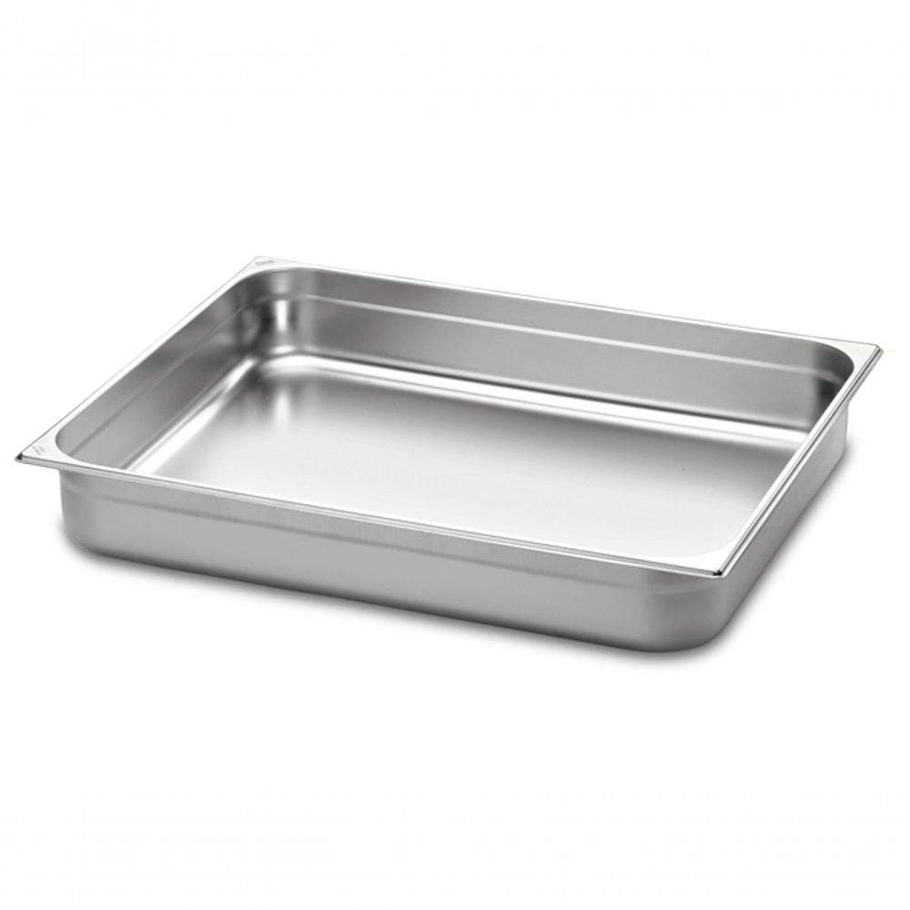 Kit 2 Cubas Gastronomica Inox 1-1x65mm Com Tampas Brasinox