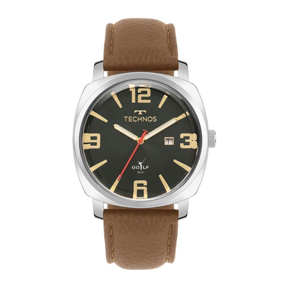 Relógio Technos Masculino Golf Prata - 2115txp/0p 2115txp/0p