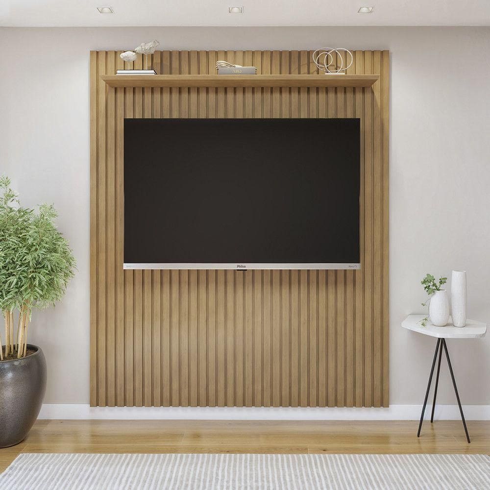 Painel Suspenso 182,8 Cm Vitória 100% Mdf Cinamomo
