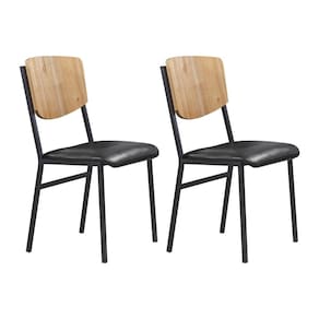 Conjunto 2 Cadeiras para Sala de Jantar Confort Preto