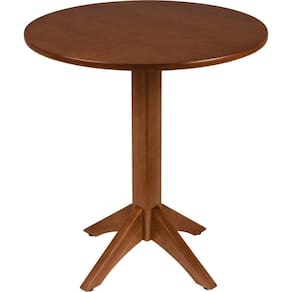 Mesa Madeira Tramontina London 2 Lugares 70cm Tauarí Amêndoa Redonda Tramontina