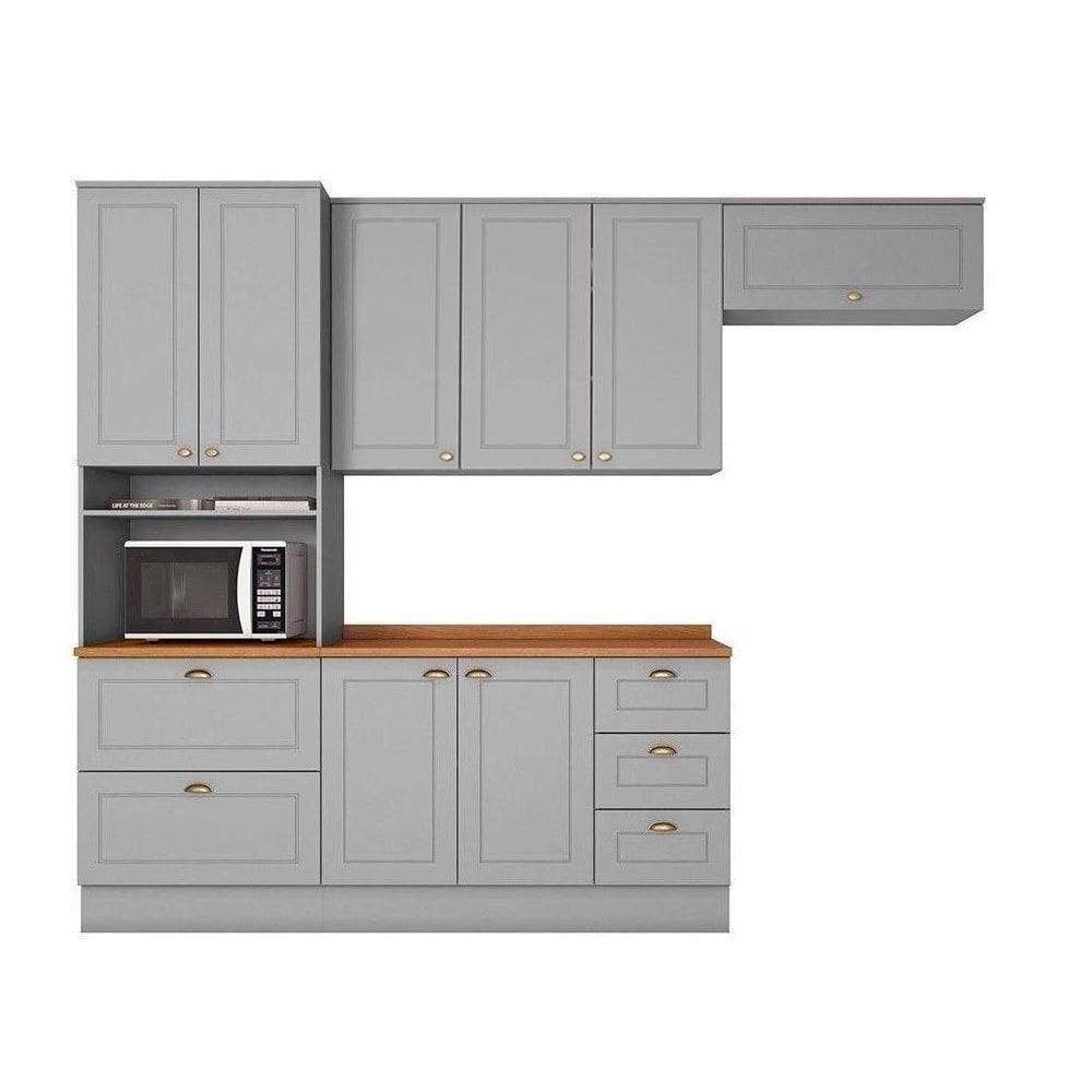 Cozinha 5 Peças C5p12 Cinza