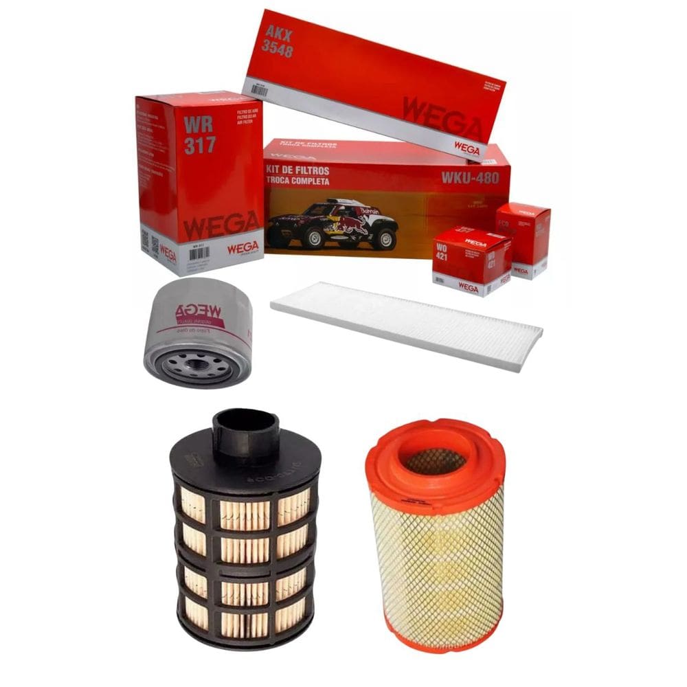 Kit De Filtros Boxer 2009 A 2017 / Ducato 2010 A 2018 / Jumper 2009 A 2017 - Wega Wku480