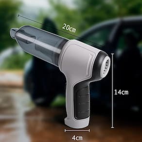 Pó Portátil Mini Aspirador Potente Recarregável Para Carros