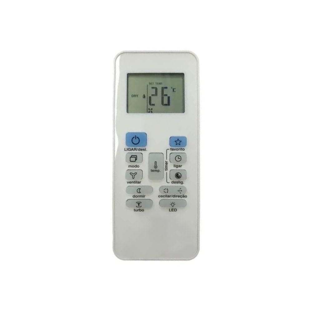 Controle Remoto C 01379 Ar Springer Rg52b/e