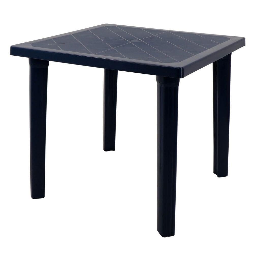 Mesa Tramontina Sancho Em Polipropileno Azul Navy Tramontina