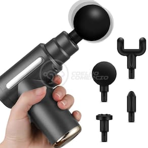 Mini Massageador Elétrico Relaxamento Muscular Facial Físico