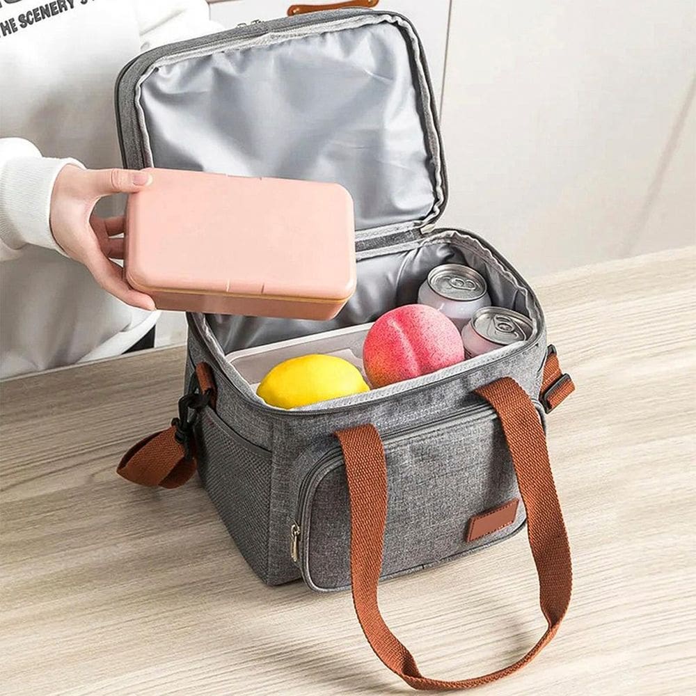 Bolsa Térmica Porta Marmita Conserva Escola