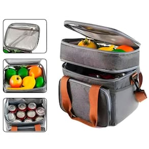 Bolsa Térmica Porta Lanche Marmita Compacta
