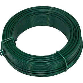 Arame P/ Tela Revestido Pvc 1kg Verde Bwg14 2,11mm Tradestar