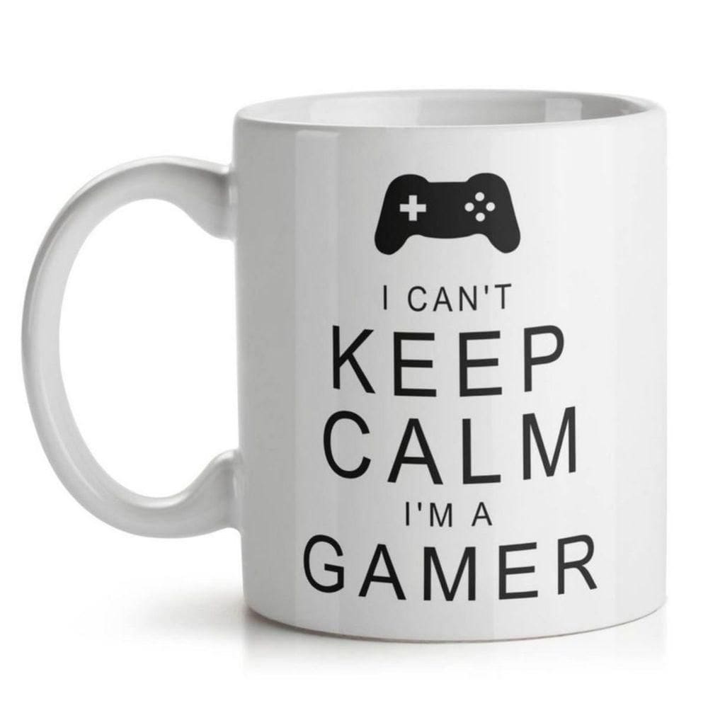 Caneca Gamer Can`t Keep Calm