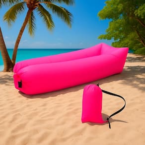 Saco Inflável Poltrona Leve Para Usar Na Praia