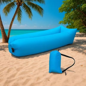 Saco Inflável Portátil Para Praia Lazer E Dormir