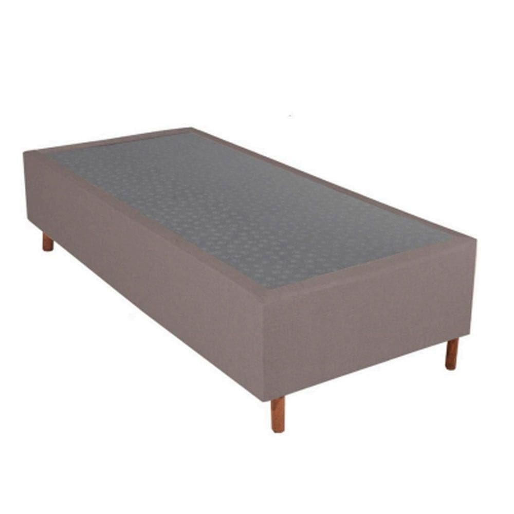 Base Para Cama Solteiro Spring 79x198x38cmr Bege