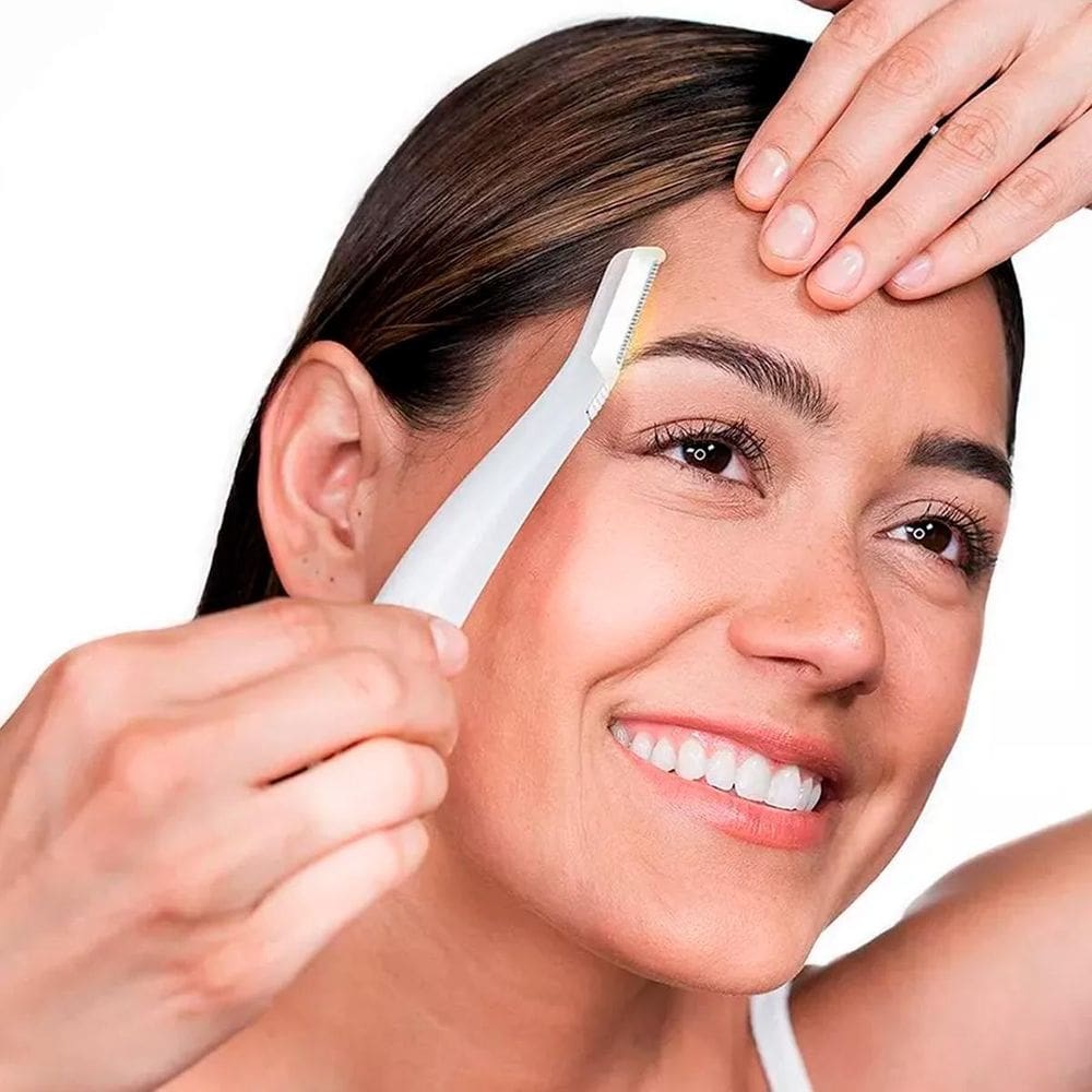 Esfoliador Portátil Com Cabo Para Depilação Facial