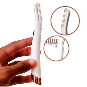 Esfoliador Com Lâmina Delicada Para Depilação Facial