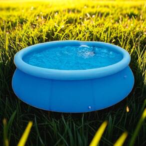 Piscina 1000L Redonda Ideal Para Lazer Em Família
