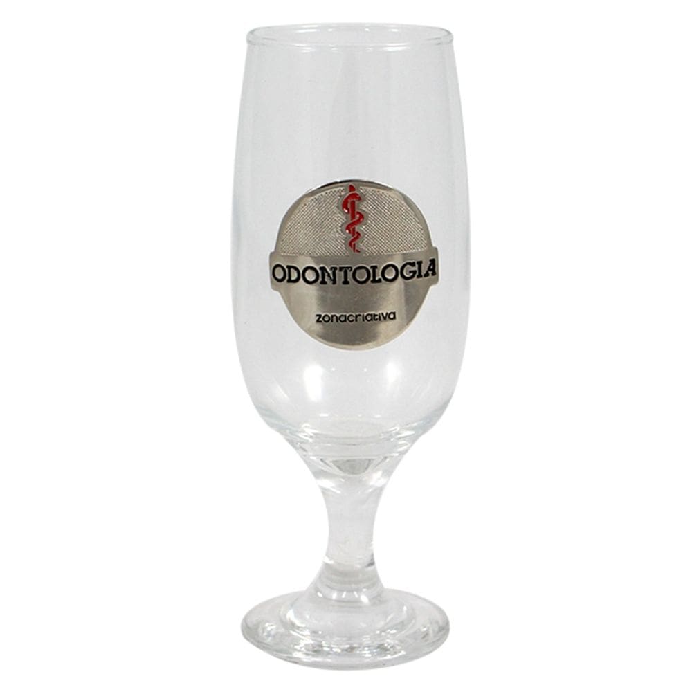 Taça Brasão Profissão Odontologia 300Ml