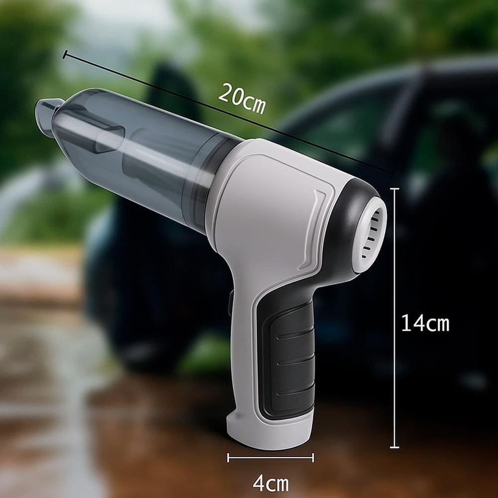 Mini Aspirador Recarregável Poeira Portátil Para Carros