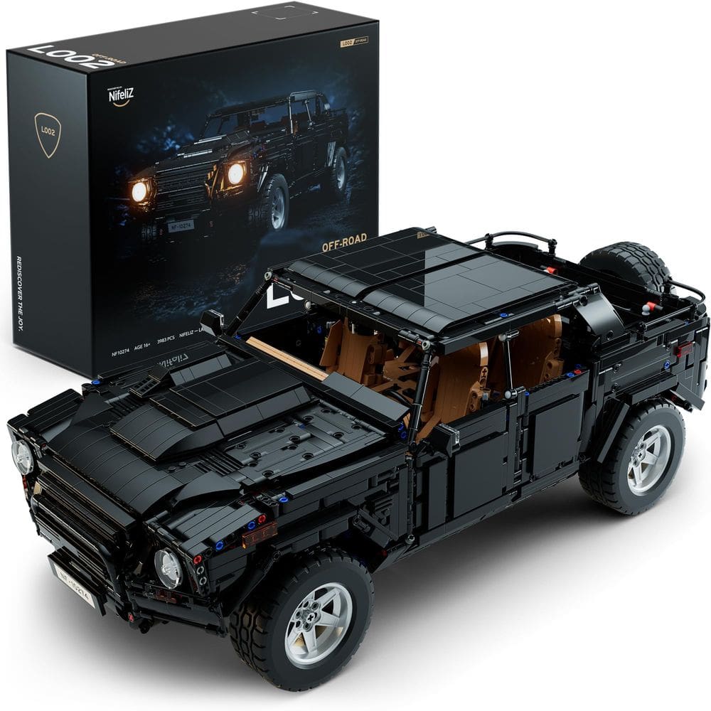 Conjunto de construção Nifeliz L002 modelo de carro off-road para adultos