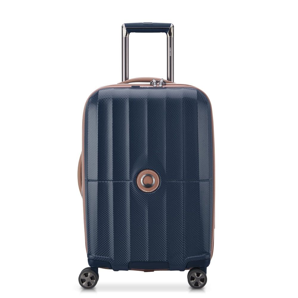 Bagagem DELSEY Paris St. Tropez Hardside Expansível 55 cm Azul Marinho