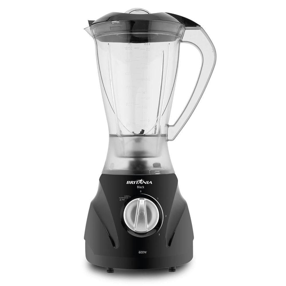 Liquidificador Britânia Black 3 Velocidades 2,1L110V
