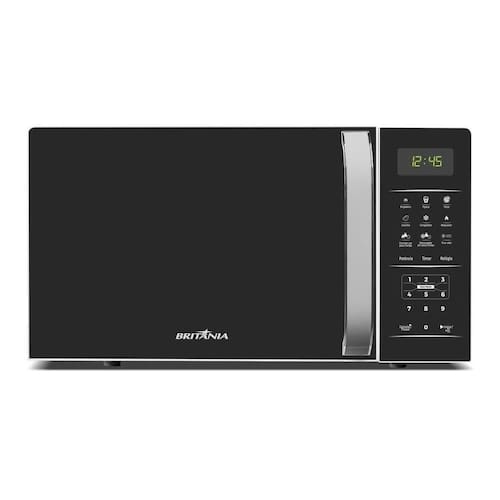 imagem-Micro-ondas 20L Britânia Pintura Limpa Fácil 1100W BMO23 220V