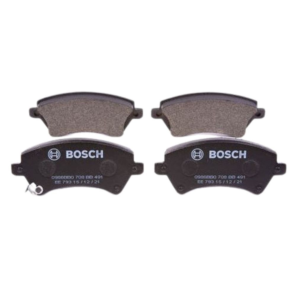 0986Bb0708 - Pastilha Freio Trw Diant - Corolla 1.6 / 8 00 Em Diante - Bosch