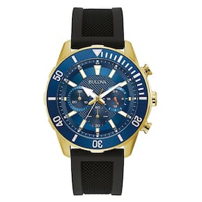 Relógio Bulova Classic Chronograph 6 Hand Gold 100m com pulseira