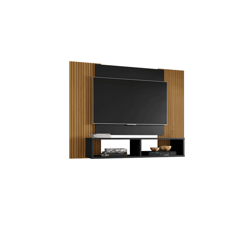 Painel Para Tv Até 42 Polegadas Ripado Navi 1,20m