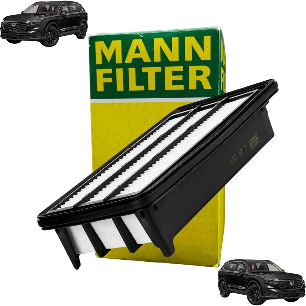 C 24 059 - Filtro De Ar - Civic 2016 A 2021 / Crv 2018 A 2024 - Mann Filter