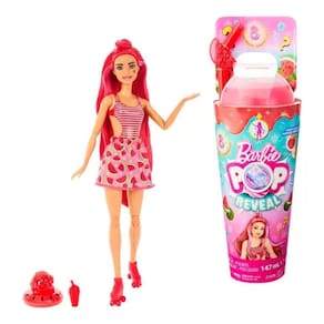Boneca Barbie Pop Reveal Raspadinha De Melancia