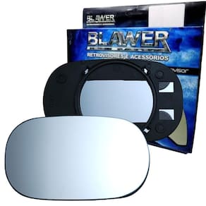 97413 - Vidro Espelho Retrovisor Lado Esquerdo Com Base Ford Ka 1998 a 2007 - Blawer