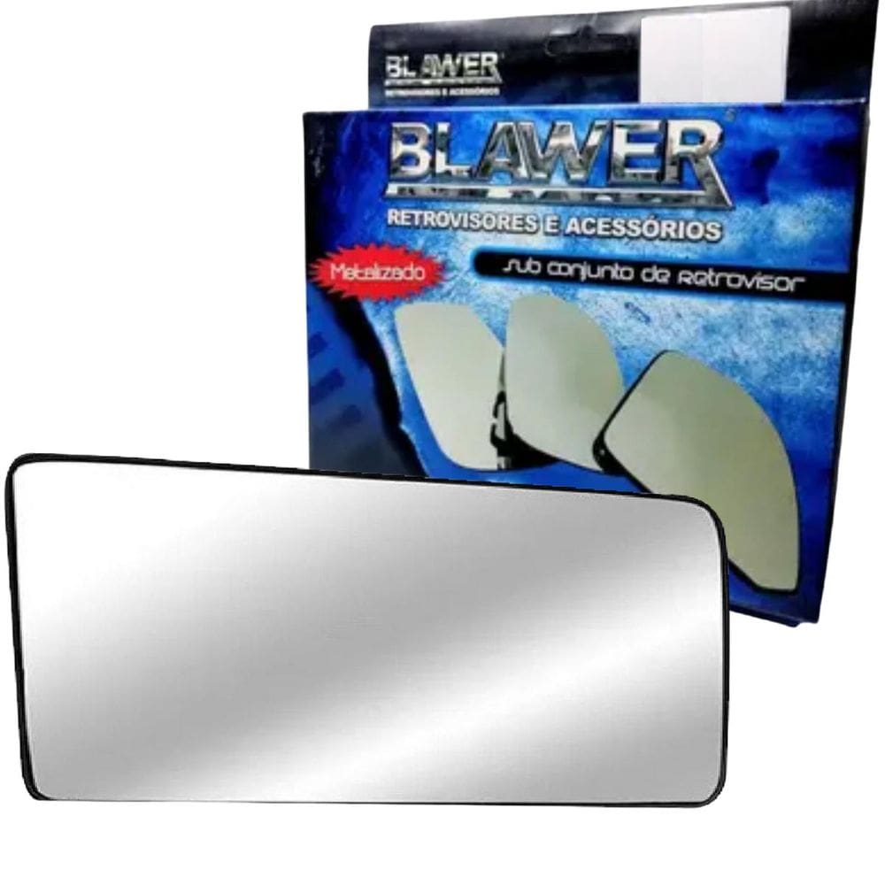 2000D - Vidro Espelho Retrovisor Lado Direito Sem Base Monza 1985 a 1993 - Blawer