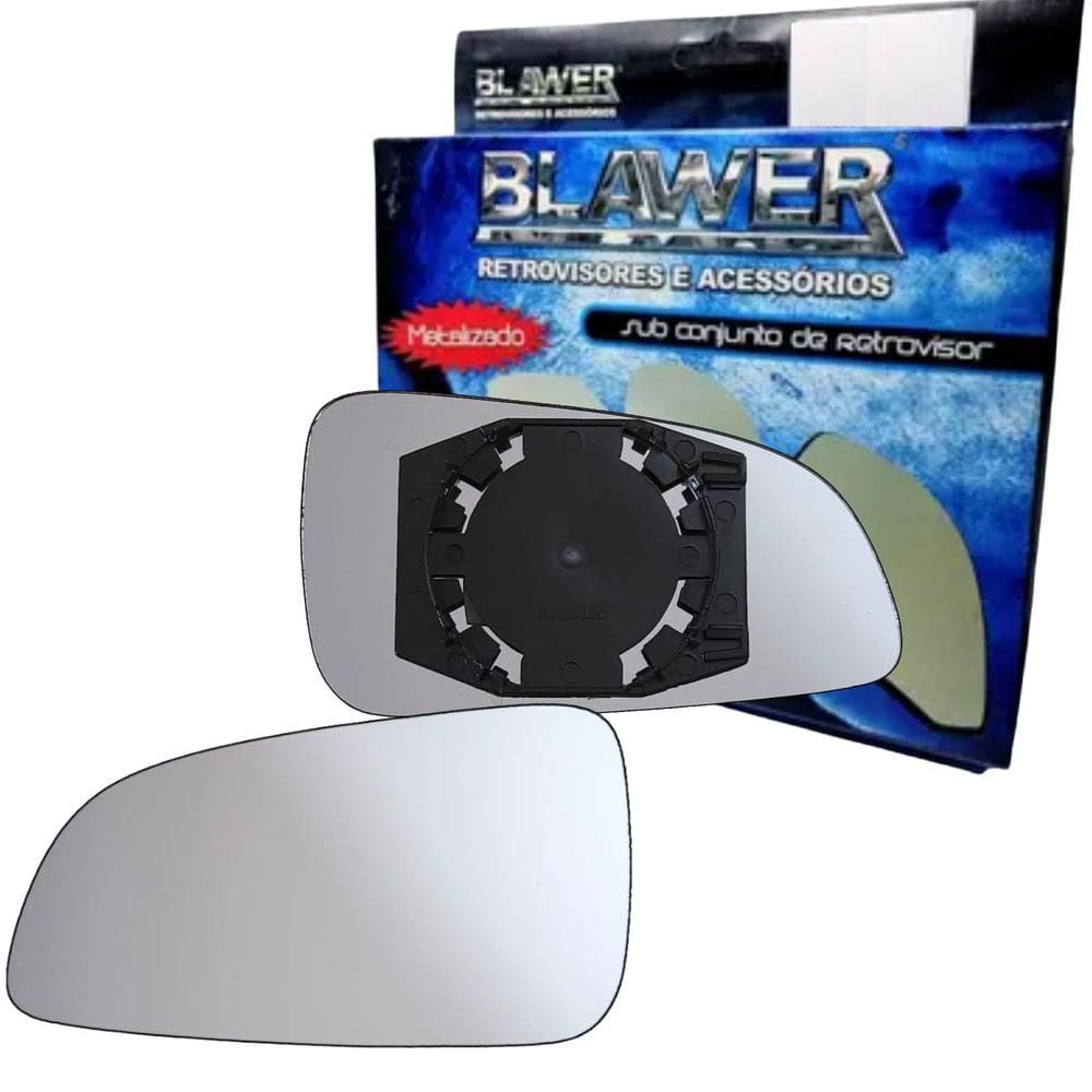 97227 - Vidro Espelho Retrovisor Lado Esquerdo Com Base Vectra 2006 a 2010 - Blawer