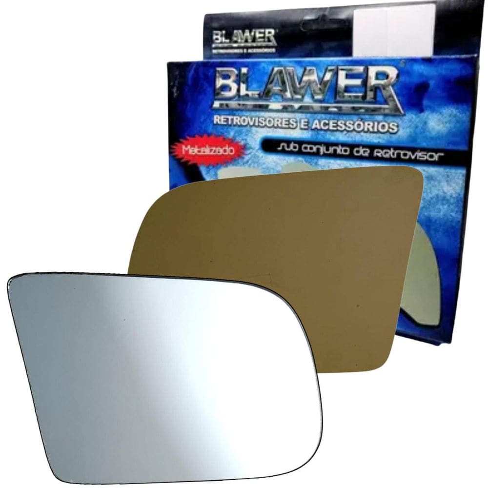 2002D - Vidro Espelho Retrovisor Lado Direito Sem Base Omega 1992 a 1998 - Blawer