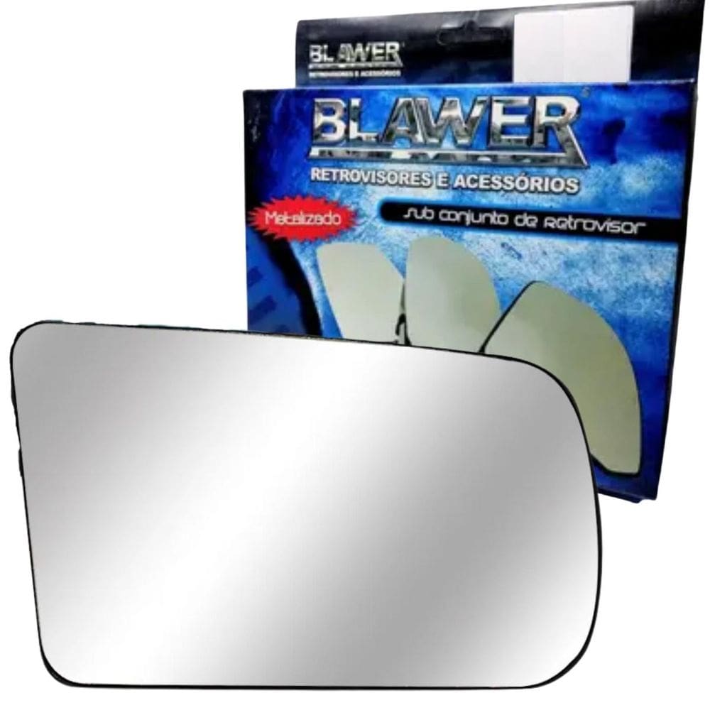 4002D - Vidro Espelho Retrovisor Lado Direito Sem Base Tempra 1992 a 1995 - Blawer