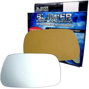 5006D - Vidro Espelho Retrovisor Lado Direito Com Base Corolla 2003 a 2007 - Blawer