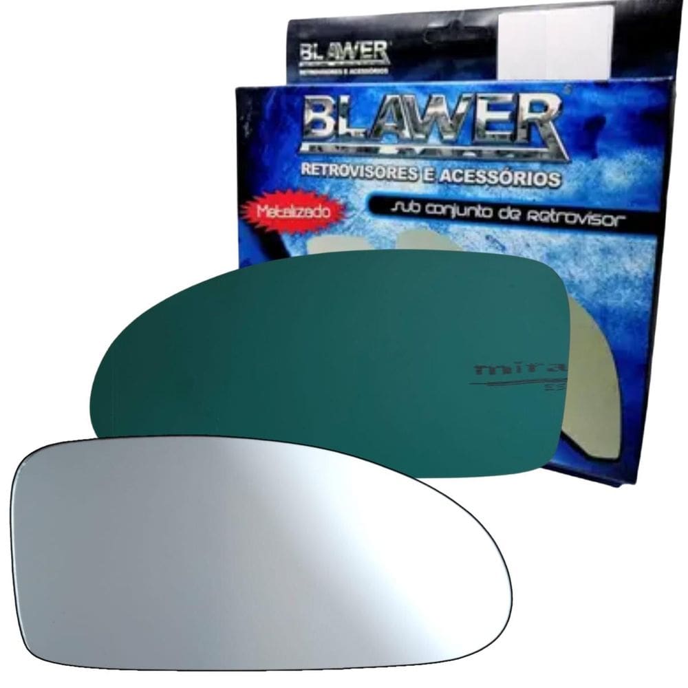 3014D - Vidro Espelho Retrovisor Lado Direito Sem Base Focus 2005 a 2008 - Blawer