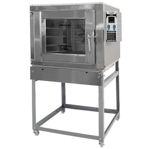 Forno Turbo a Gás Metvisa Total Inox 10 Esteiras 300 Litros 127V FTG300BT127M605