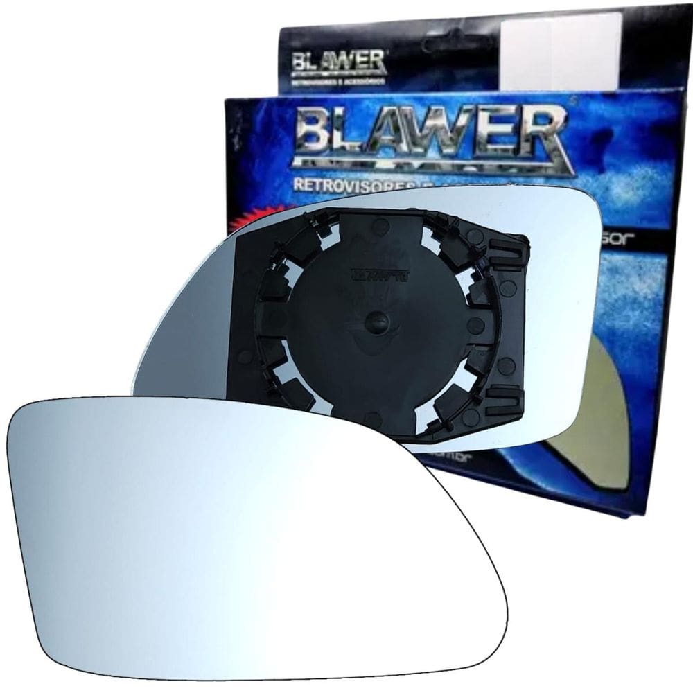 97018 - Vidro Espelho Retrovisor Lado Direito Com Base Golf 2008 A 2012 - Blawer
