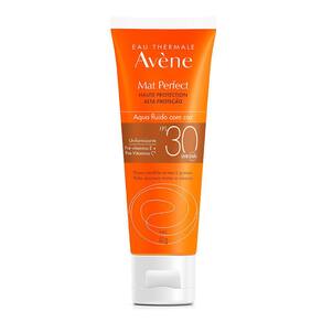 Protetor Solar Avène Mat Perfect Aqua Fluido com Cor FPS 30 40ml