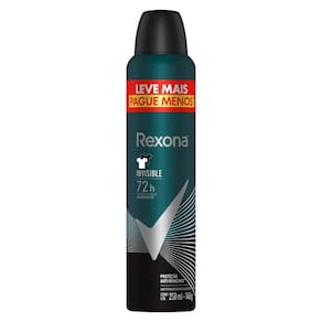 Antitranspirante Aerosol Rexona Men Invisible 250ml