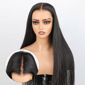 Peruca ISEE HAIR Straight Wear Go Glueless 100% cabelo humano 26