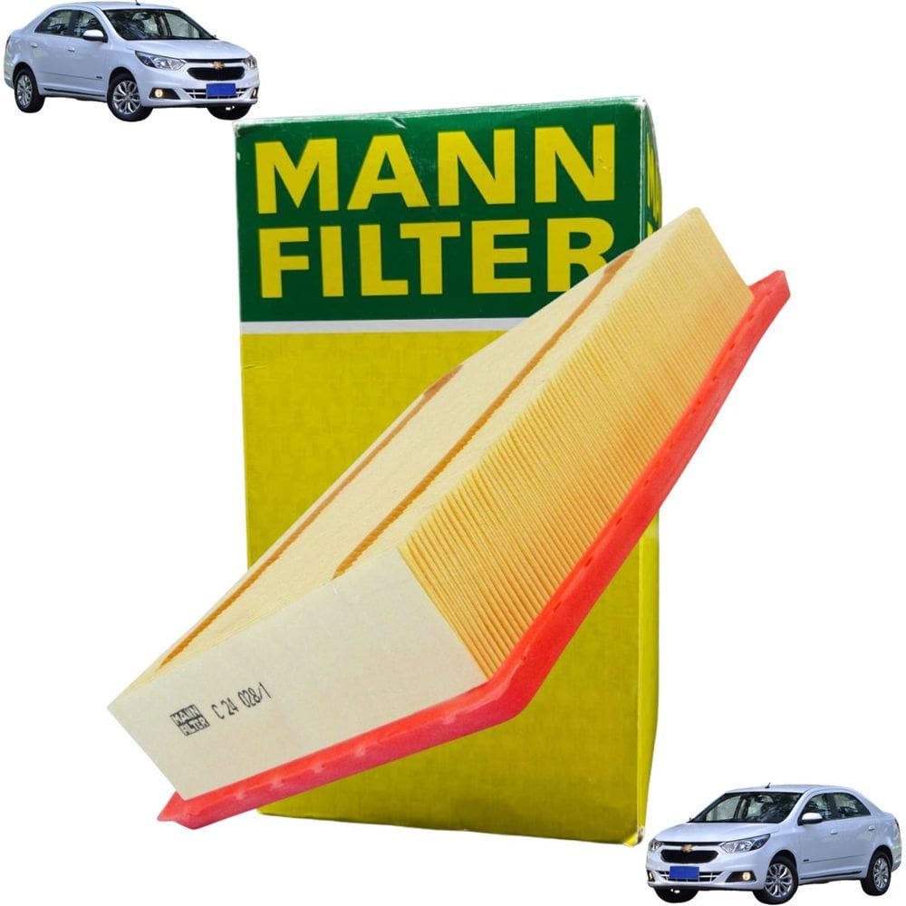 C24028/1 - Filtro De Ar - Cobalt 2011 A 2016 / Sonic 2012 A 2014 / Spin 2013 A 2016 - Mann Filter