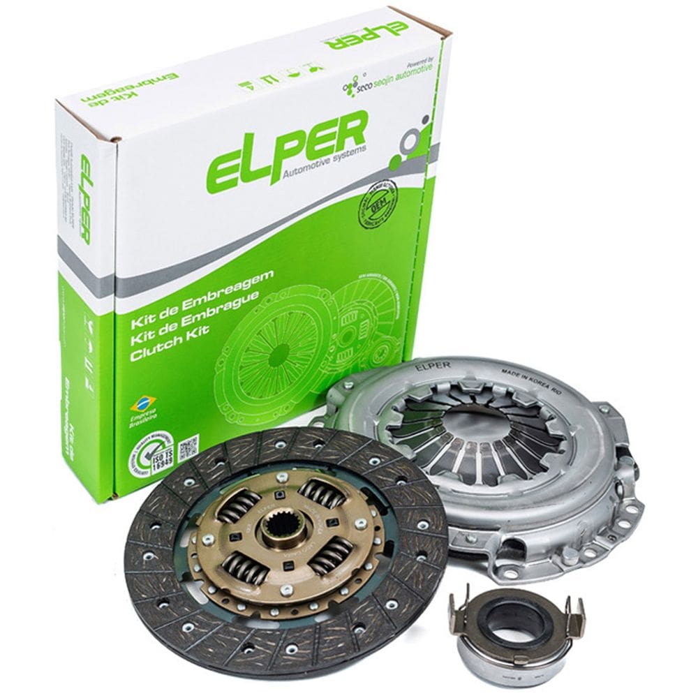 Kit De Embreagem Etios 1.3 16V 2012 A 2016 / Etios 1.5 16V 2012 A 2016 / Etios Sedan 1.5 16V 2012 A 2016 - Elper 80359