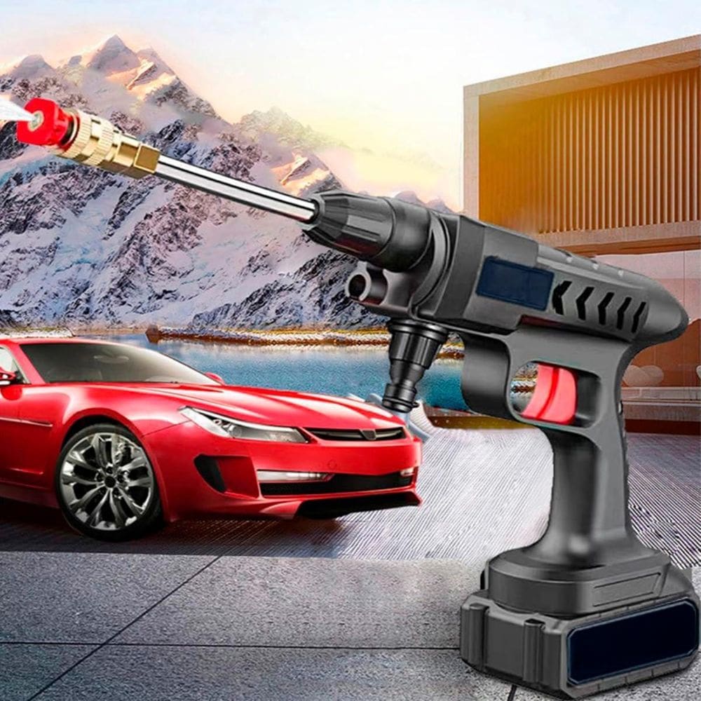 Lavadora Pressão 48V Recarregável Com Pistola Jato